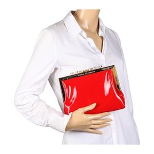 'Pardon my French - Typewriter Keys Clutch